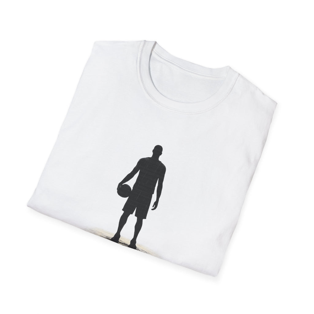 Basketball Silhouette T‑Shirt — "Built in the Storm" Inspirational Sports Tee
