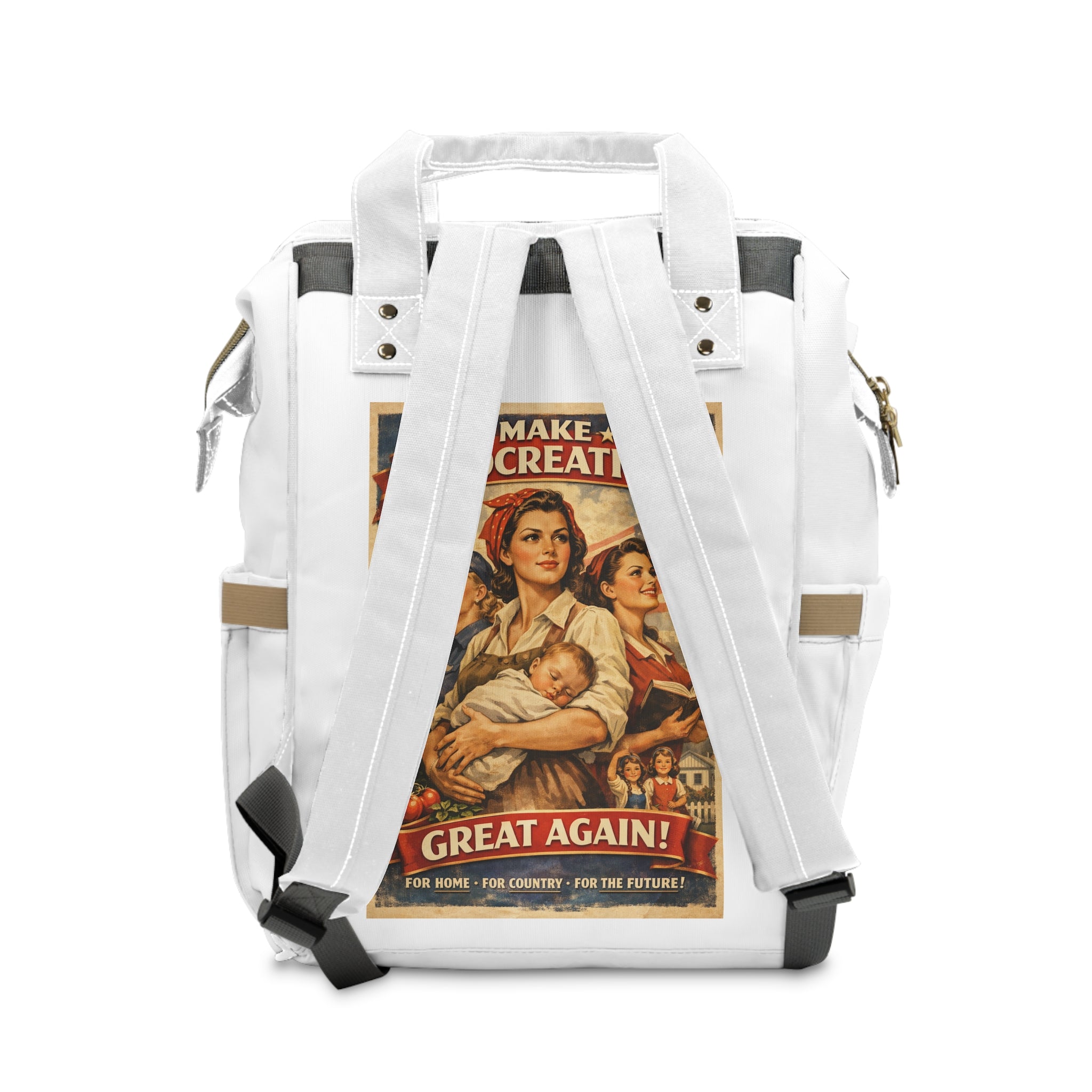 Multifunctional Diaper Backpack